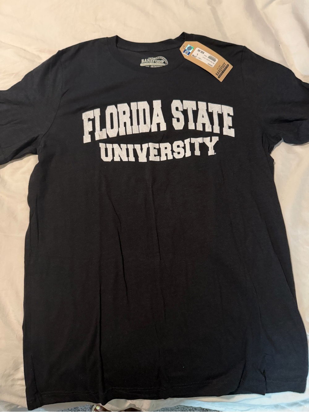 Florida State University Men's Black Crewneck T-Shirt by